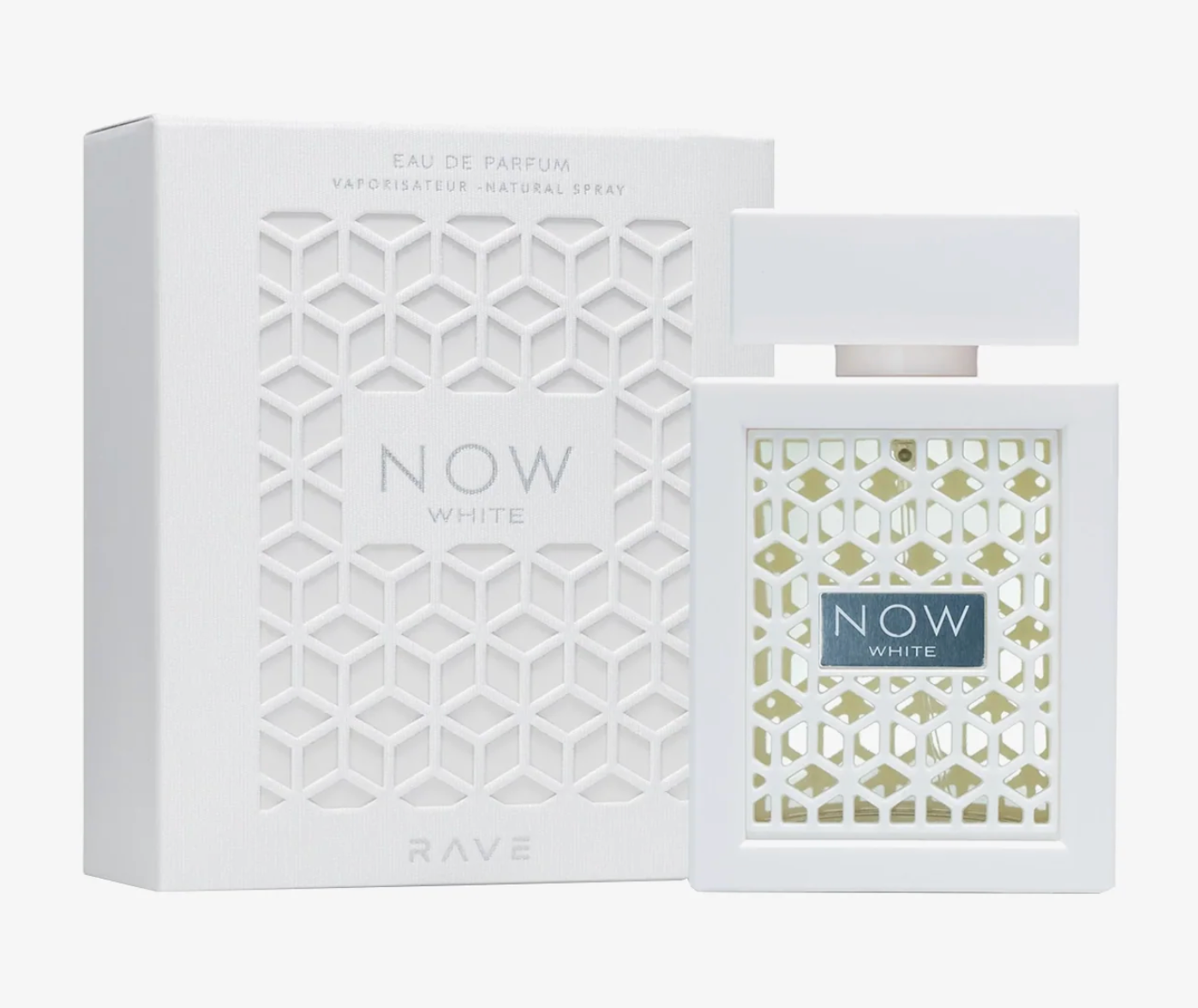 RAVE NOW WHITE UNISEX 3.4 OZ. EDP - 100ML BY LATTAFA